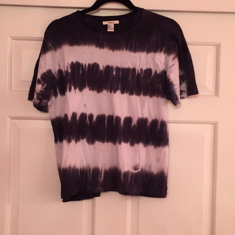 Forever 21 Tie dye drip tee